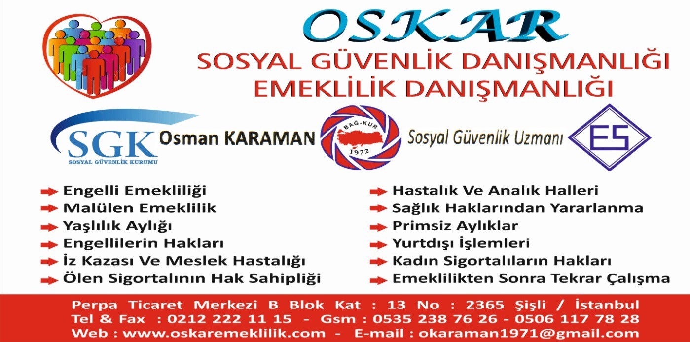 YÜCESAN BOTANİK PEYZAJ TARIM VE İNŞAAT SAN. LTD. - OSKAR SOSYAL GÜVENLİK DANIŞMANLIĞI