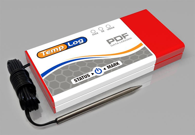 Tek Kullanımlık Harici Sensörlü PDF Sıcaklık Datalogger