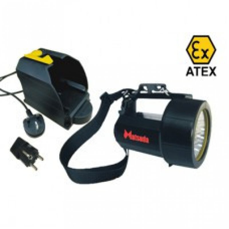 ATEX Ex-Proof Şarjlı ZONE 1 El Feneri & ATEX Ex-Proof ZONE 1 Rechargeable Flashlight