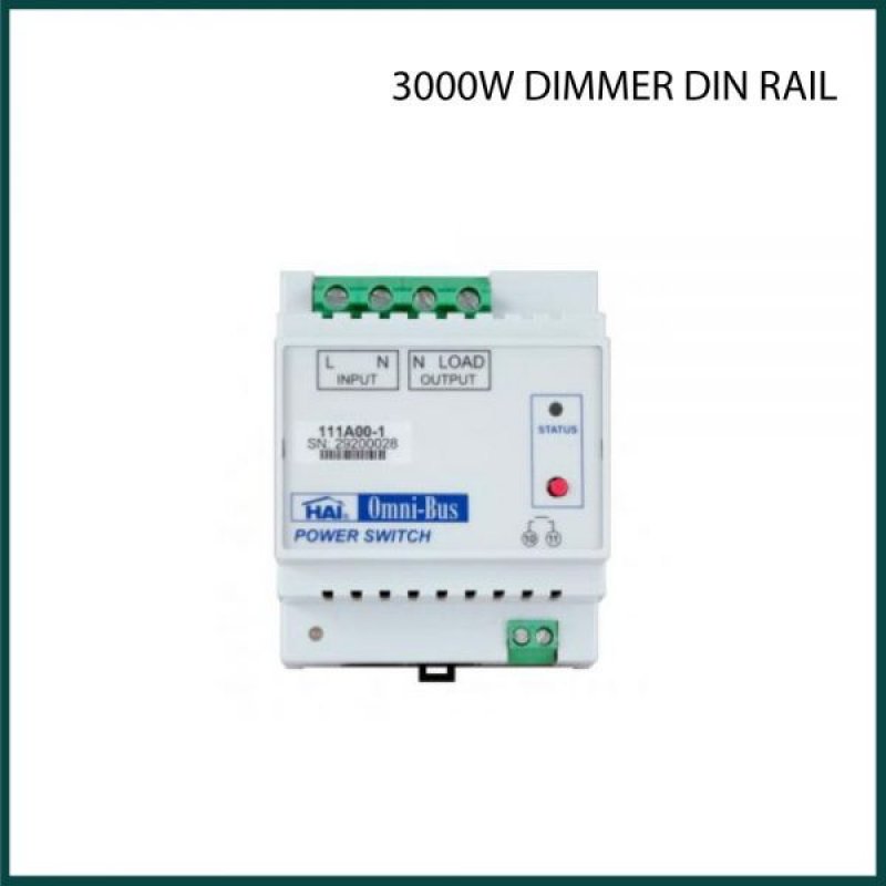 3000W DIMMER DIN RAIL