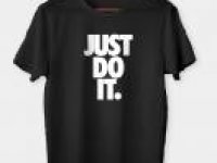 DİJİTAL BASKILI TSHİRT JUST DO IT