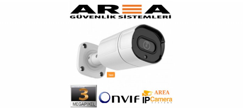 3MP IP GECE GÖRÜŞLÜ METAL ŞIK KASA 1440 ÇÖZÜRLÜLÜK 4 ATOM LED GÜVENLİK KAMERASI