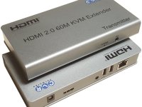 CLR-AVS-6400 @ 4Kx2K HDMI 2.0 ve USB KVM Extender Lokal HDMI Çıkışlı