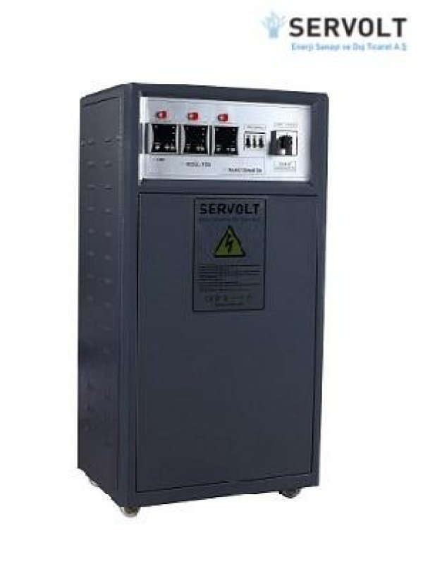 60 KVA TRİFAZE MİKROİŞLEMCİLİ SERVO REGÜLATÖR