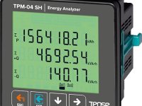 TPM-04 SH Haberleşmeli, 71.5×61.5 Cam LCD Ekranlı Enerji Analizörü