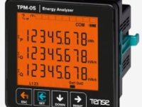 TPM-05 Haberleşmeli, 71.5×61.5 Cam LCD Ekranlı Enerji Analizörü