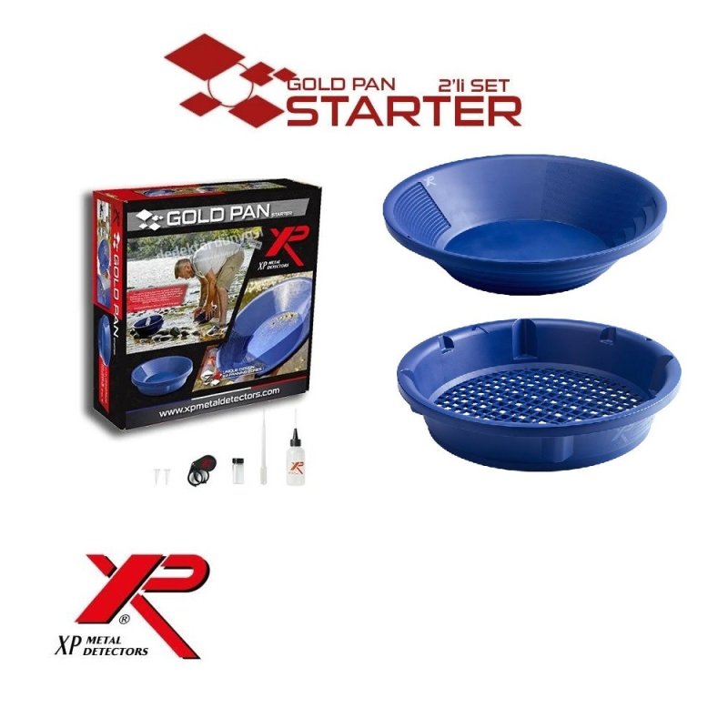 XP Gold Pan Starter Altın Tavası Seti