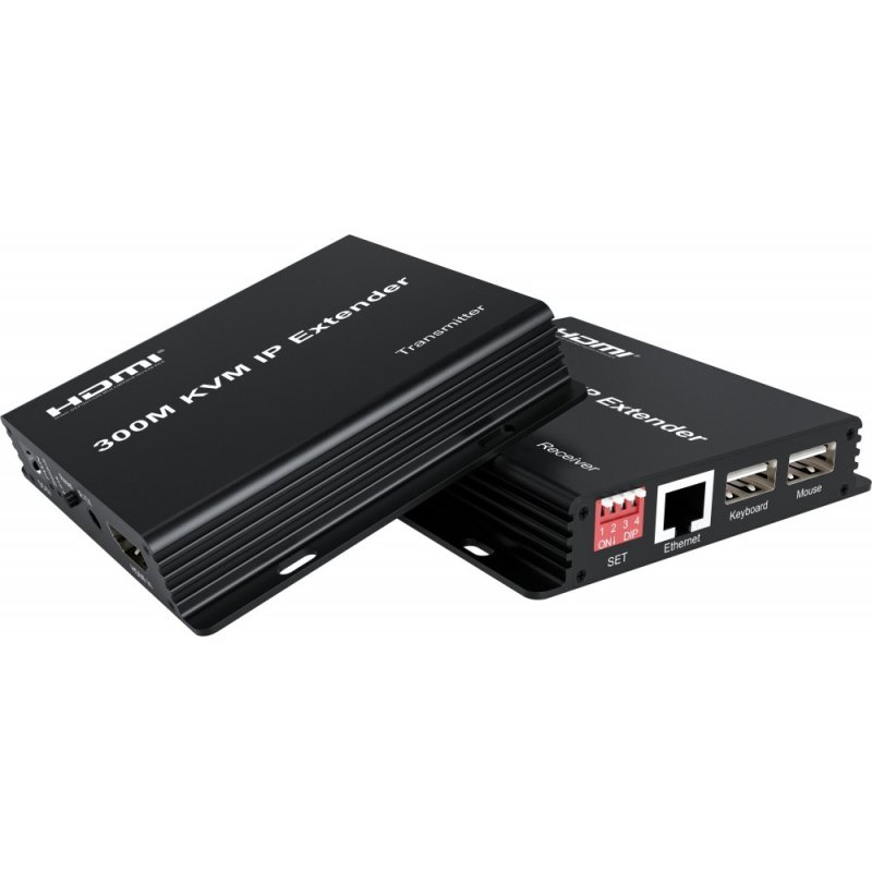 CLR-HDMI-K21 # HDMI+USB TCP/IP Ethernet RJ45 KVM Mesafe Uzatıcı 300m Seti