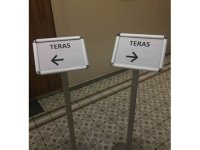 A4 Çerçeveli Yönlendirme Panosu